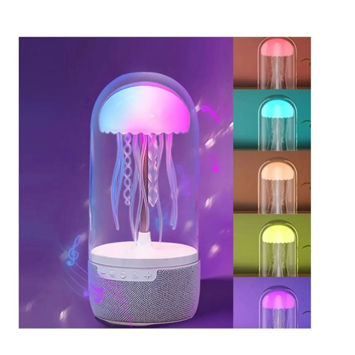 OEM - Combo x2 medusa parlante con luces altavoz bluetooth