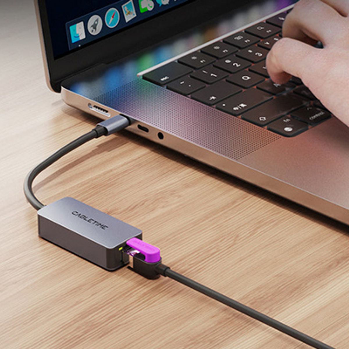 GENERICO - Cable de Red Patch Cord Cat8 Cabletime CN80N 3m