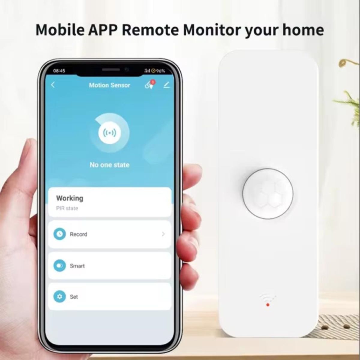 OEM - Sensor de Movimiento Smart WIFI compatible con Alexa