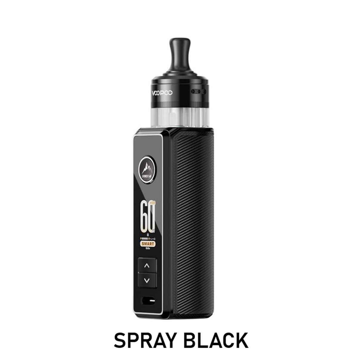 VOOPOO - VOOPOO Drag S3 Pod Mod Kit 60W 3000mAh Batería 5ml - Diseño SPRAY BLACK