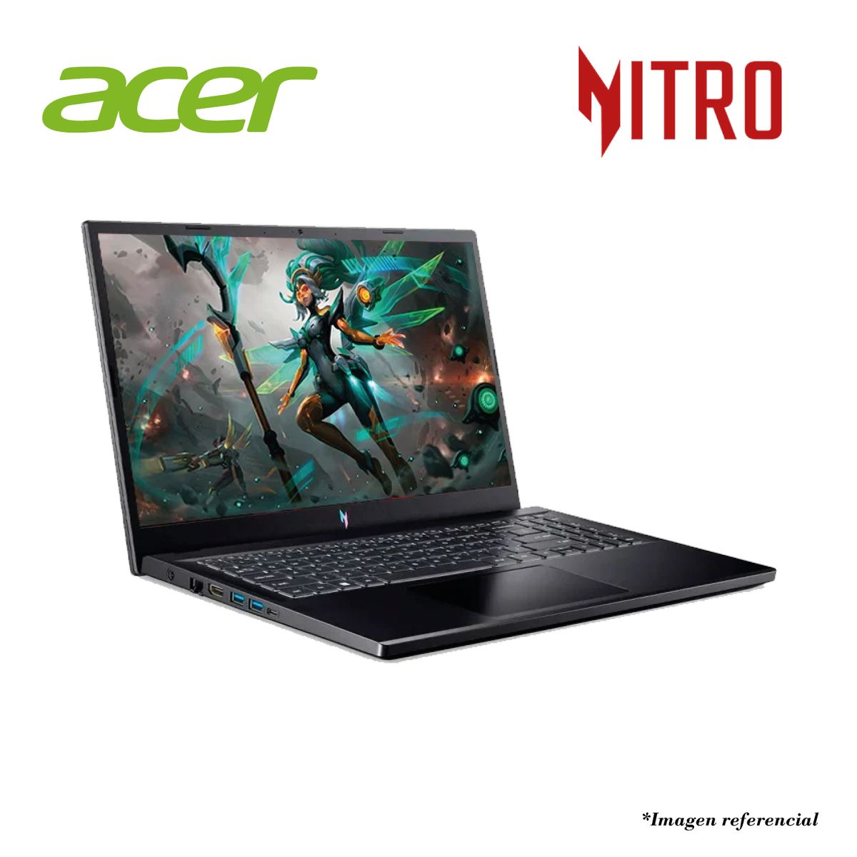 ACER - ACER NITRO V15 INTEL I7-13620H 16GB RAM 512GBSSD 6GB RTX4050 15.6 FHD 144HZ W11