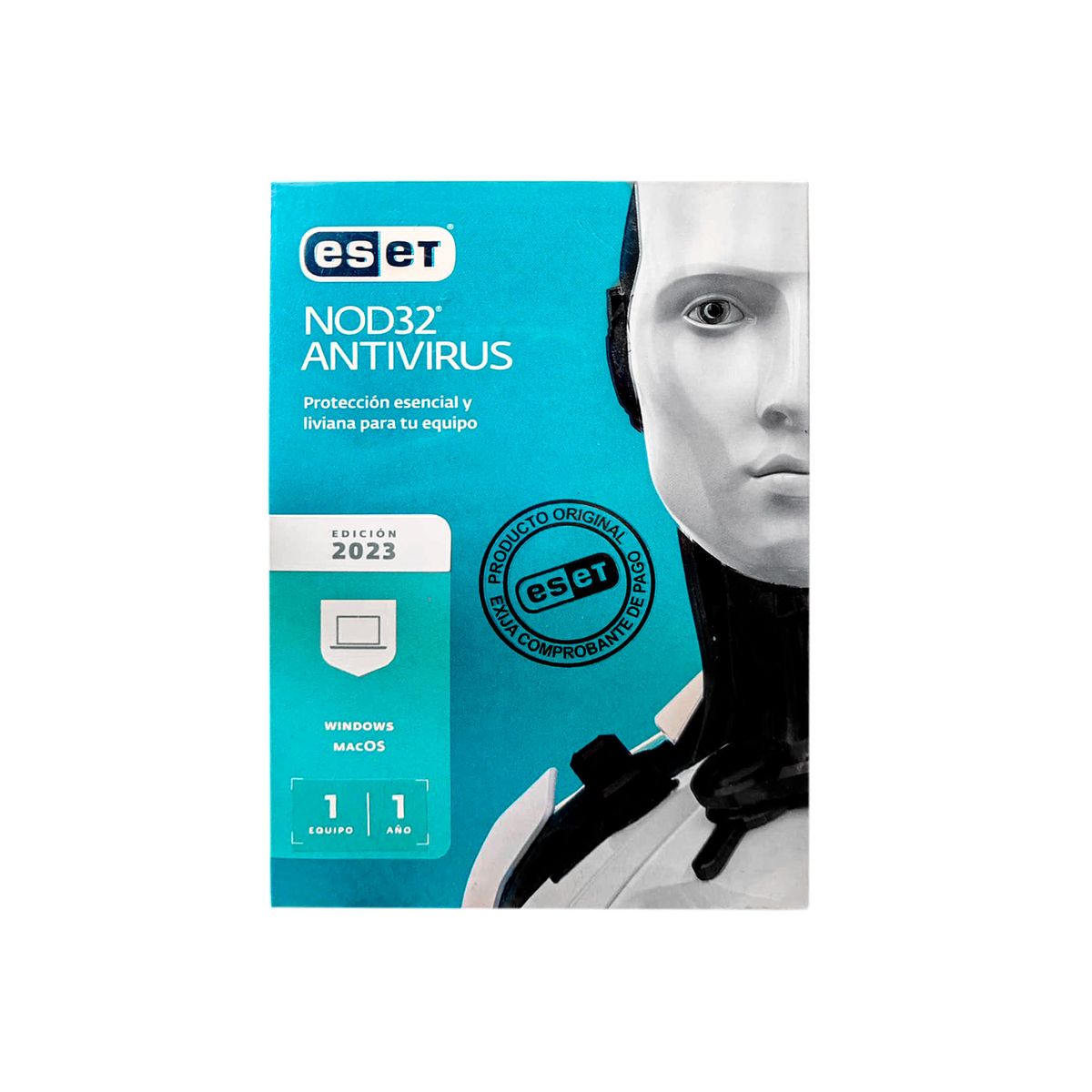 ESET NOD32 - ANTIVIRUS ESET NOD32 EDICIÓN 2023 PARA 1 PC - P-N S11010161