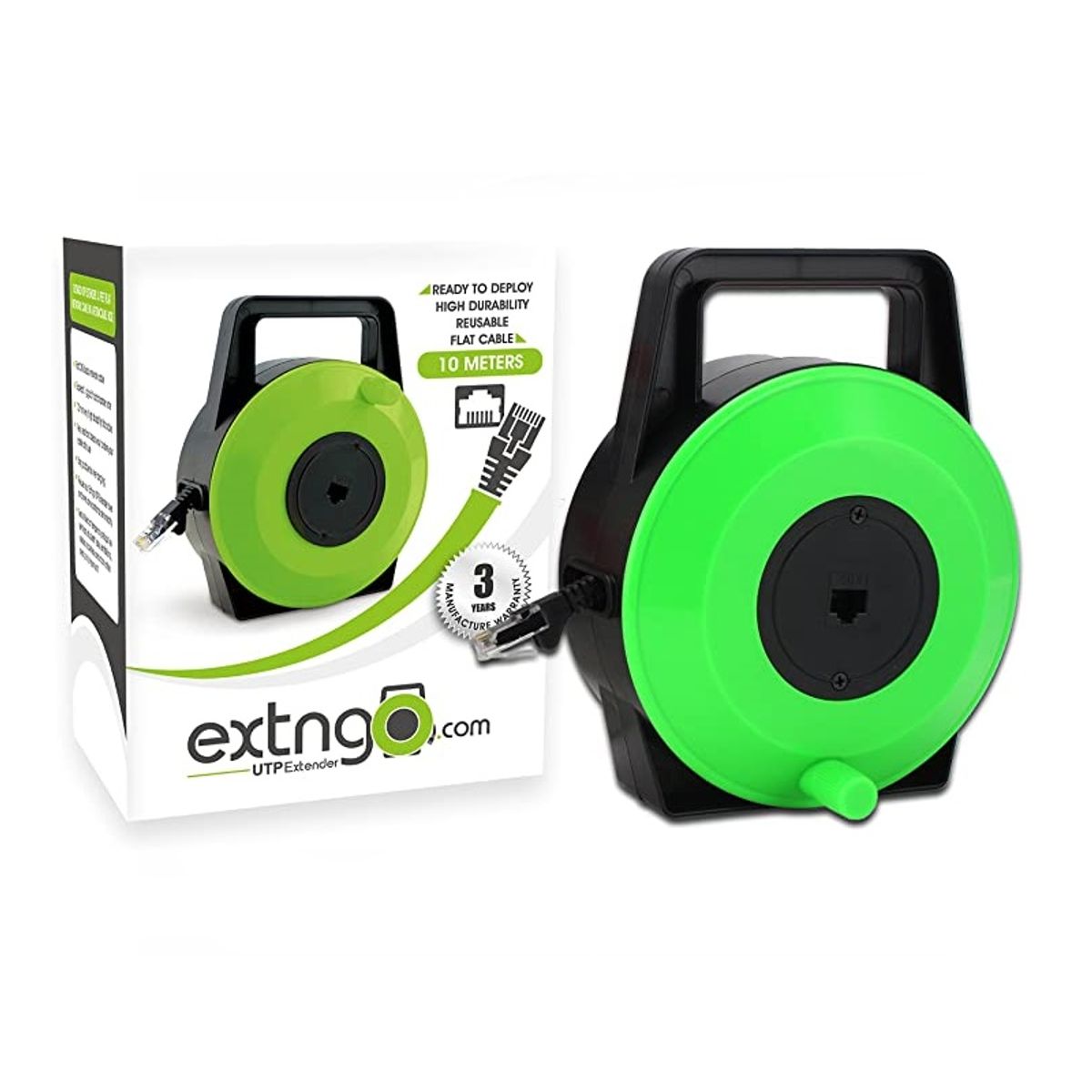 EXTINGTION - EXTENSOR CABLE DE RED EXTNGO C-RJ-45 CAT.6 10M P-N B01LW2YNJ4