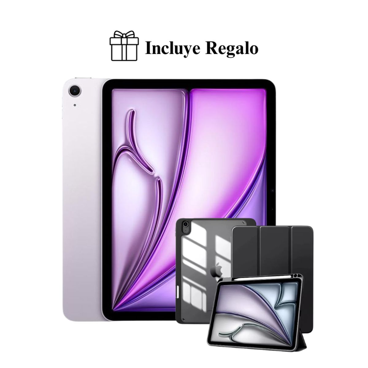 APPLE - Nuevo Apple iPad Air 11″ Chip M4 Wifi 256GB - Purple 2026 + Regalo