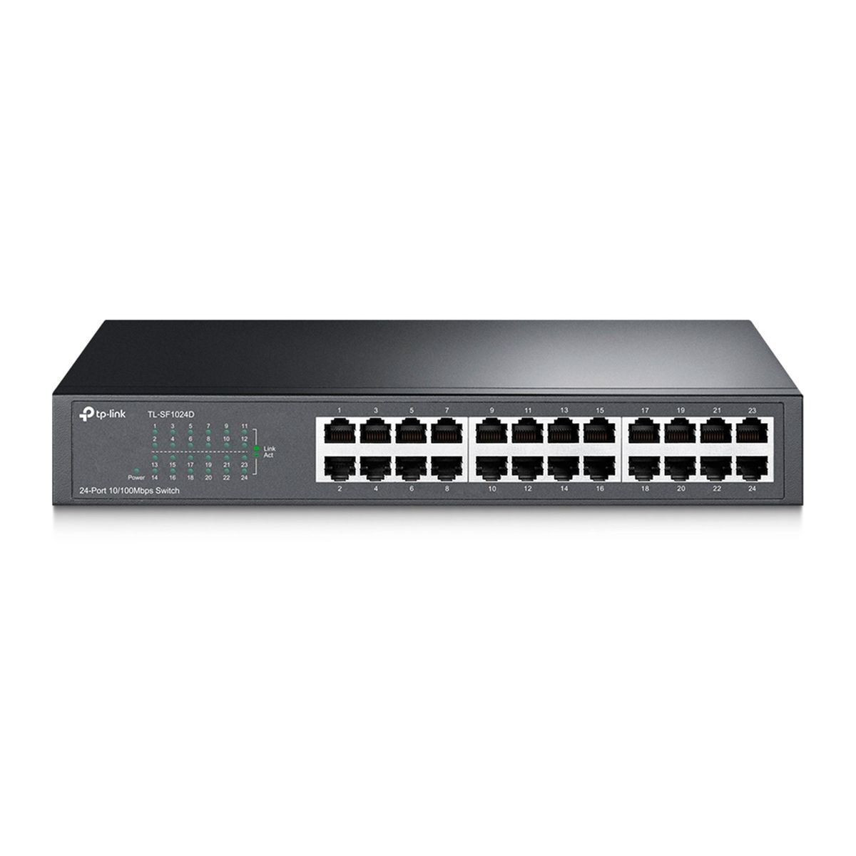 TP LINK - SWITCH TP-LINK TL-SF1024D 24 PUERTOS LAN 10-100 MBPS P-N TLSF1024D