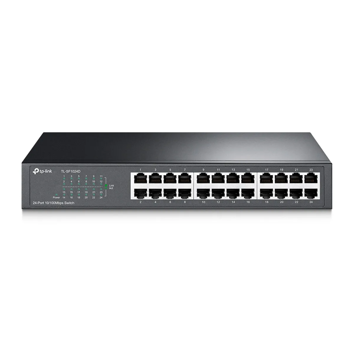 TP LINK - SWITCH TP-LINK TL-SF1024D 24 PUERTOS LAN 10-100 MBPS P-N TLSF1024D