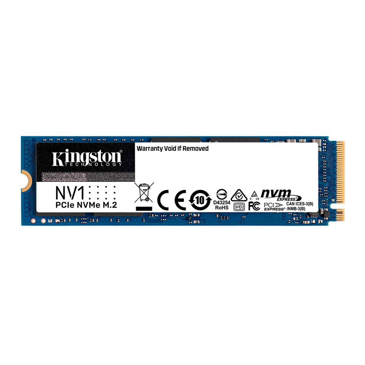 KINGSTON - DISCO SOLIDO INTERNO KINGSTON NV1 2TB M.2 2280 NVME P-N SNVS-2000G
