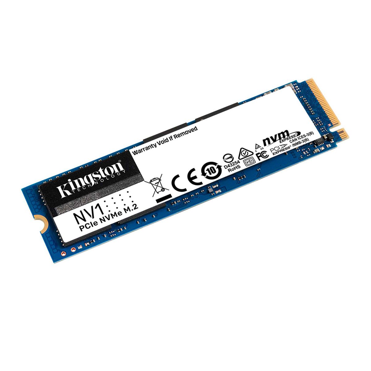KINGSTON - DISCO SOLIDO INTERNO KINGSTON NV1 2TB M.2 2280 NVME P-N SNVS-2000G