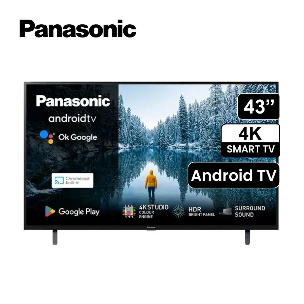 PANASONIC - Televisor Panasonic Smart TV 43 LED 4K UHD - TC-43MX700P