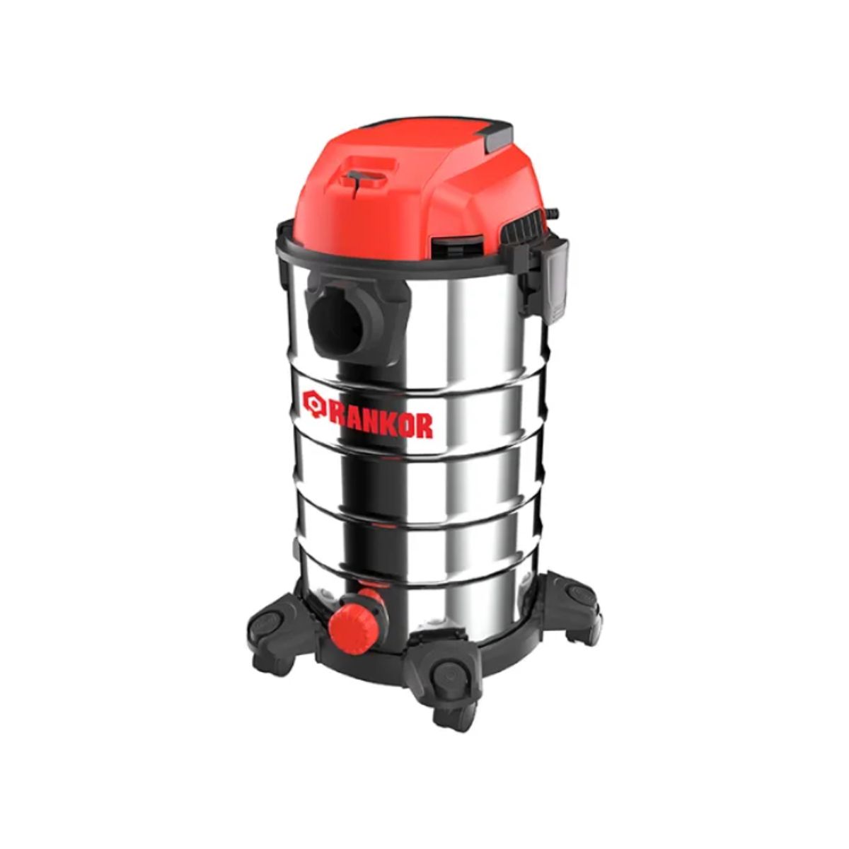 RANKOR - Aspiradora De 1500w Uso Dual Mojado Y Seco Cap.30l Rvc150001