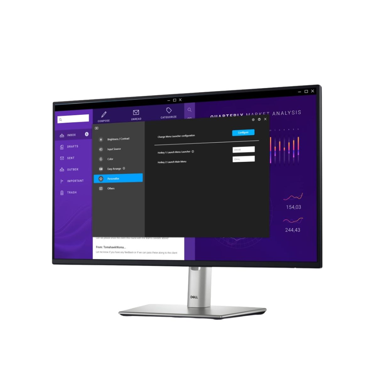 DELL - MONITOR DELL P2425H 24 HDMI, DP, VGA 3DN19
