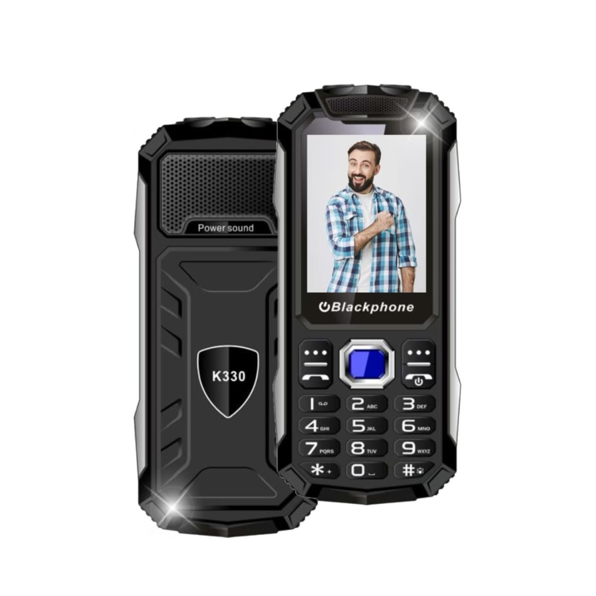 OEM - CELULAR BASICO BLACKPHONE K330 4G DUAL SIM - NEGRO