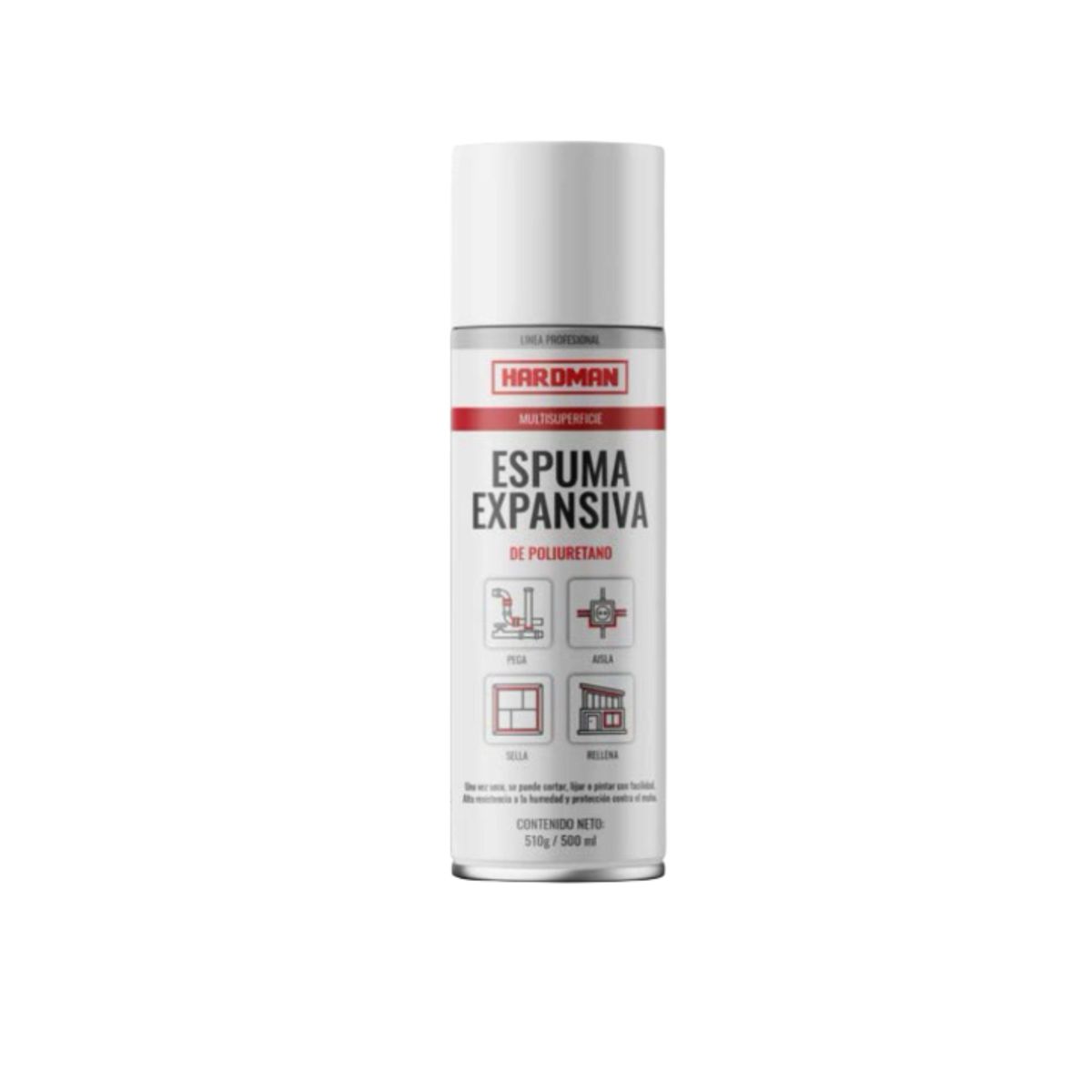 GENERICO - ESPUMA DE POLIURETANO EXPANSIVA - MR WHITE