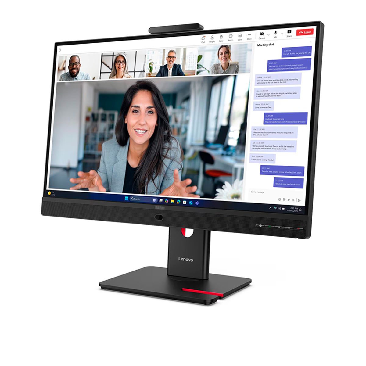 LENOVO - MONITOR T27QD-4V LENOVO PLANO THINKVISION 27" WLED QHD IPS HDMI DP DP-OUT USB-C RJ45