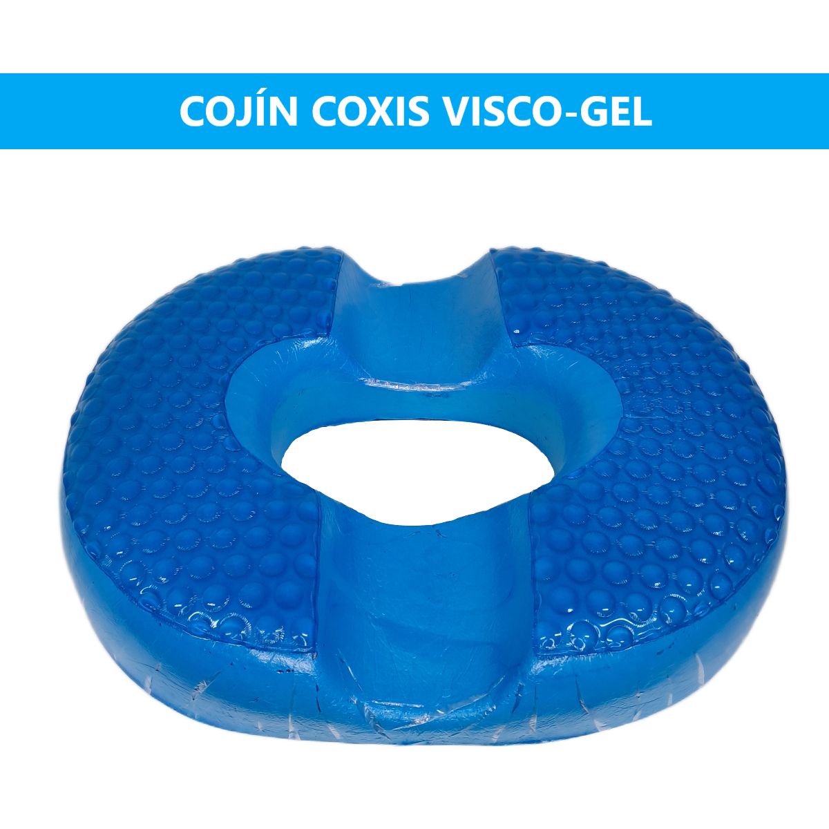 DI ROSSANA - Cojín Coxis de Visco-Gel de 1000gr - Alta Densidad Premium