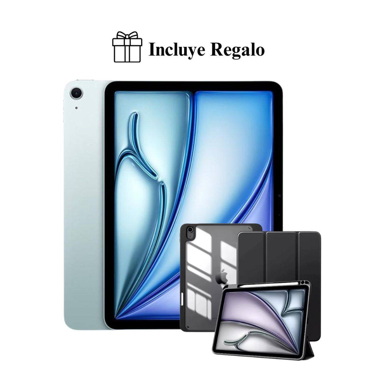 APPLE - iPad Air 11” Chip M4 128GB Wi‑Fi  Blue 2026 con Regalo