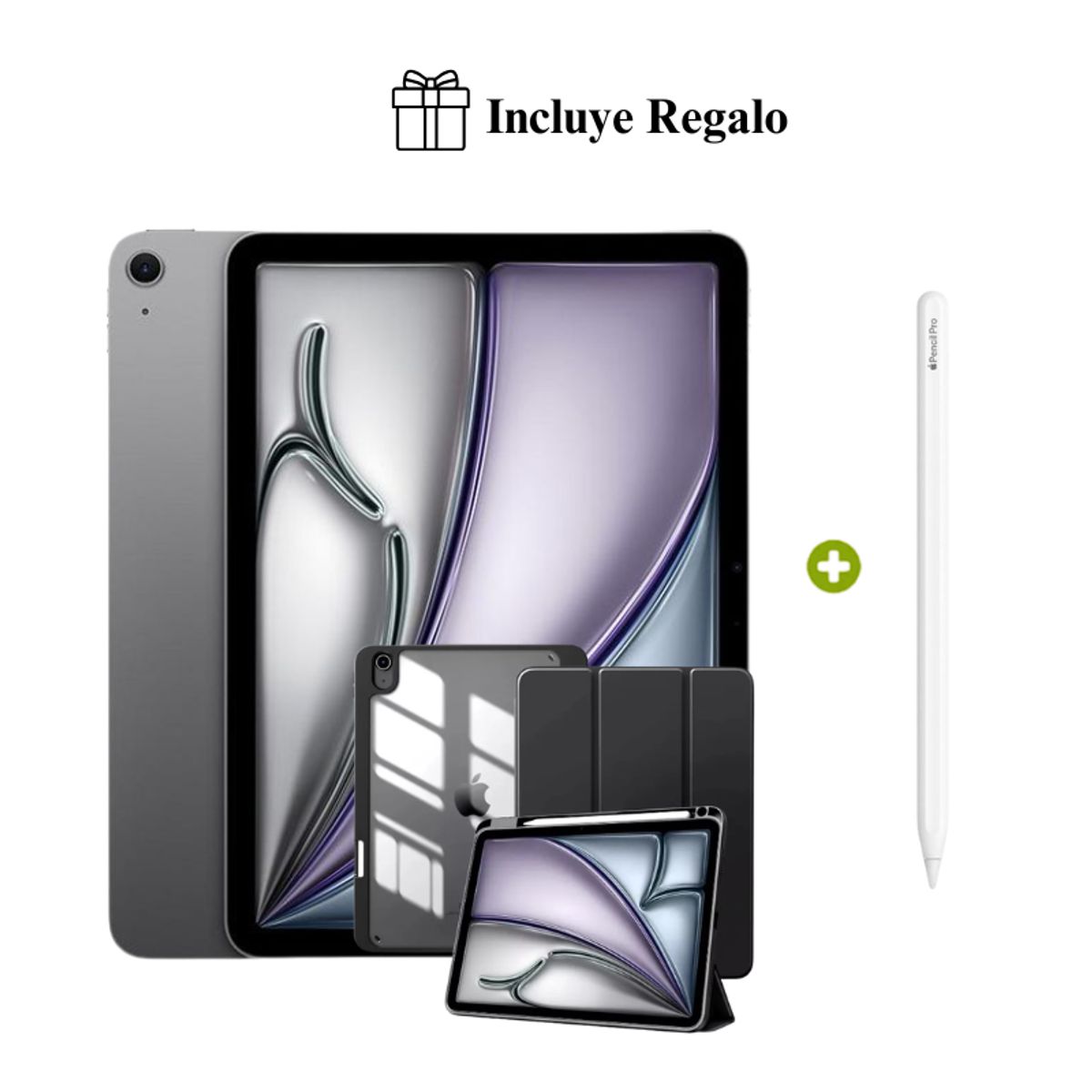APPLE - Nuevo Apple iPad Air 11″ Chip M4 Wifi 256GB - Space Gray 2026 + Pencil Pro + Regalo
