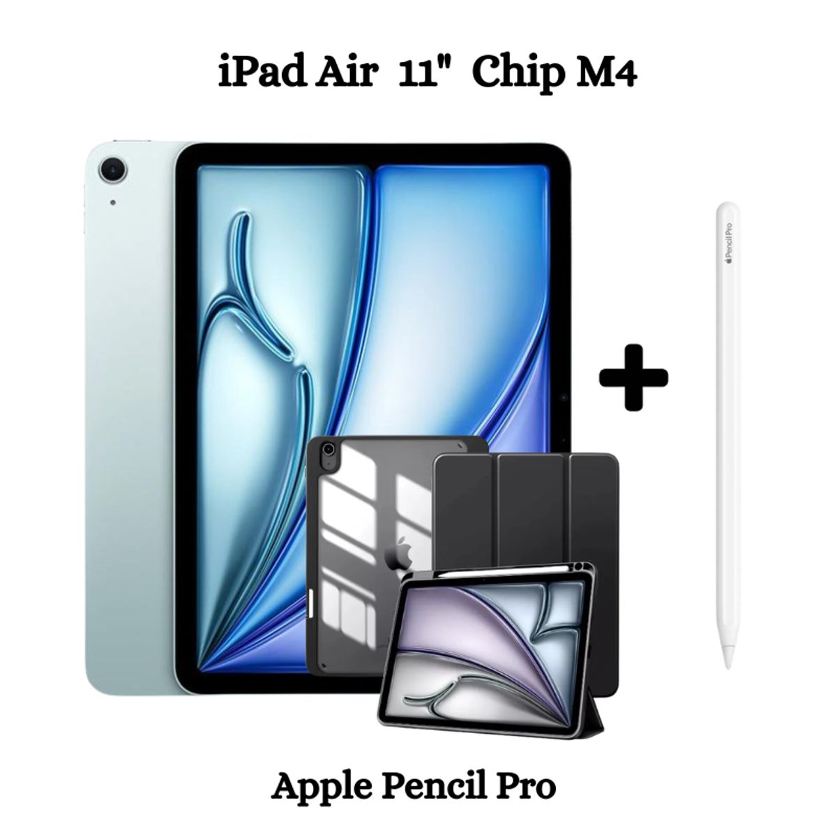 APPLE - Nuevo Apple iPad Air 11″ Chip M4 Wifi 256GB - Blue 2026 + Pencil Pro + Regalo