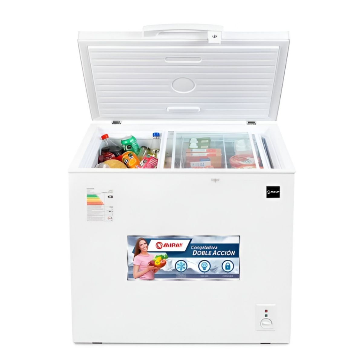 MIRAY - CONGELADOR MIRAY 199 L BLANCO CROMA - CM-193H