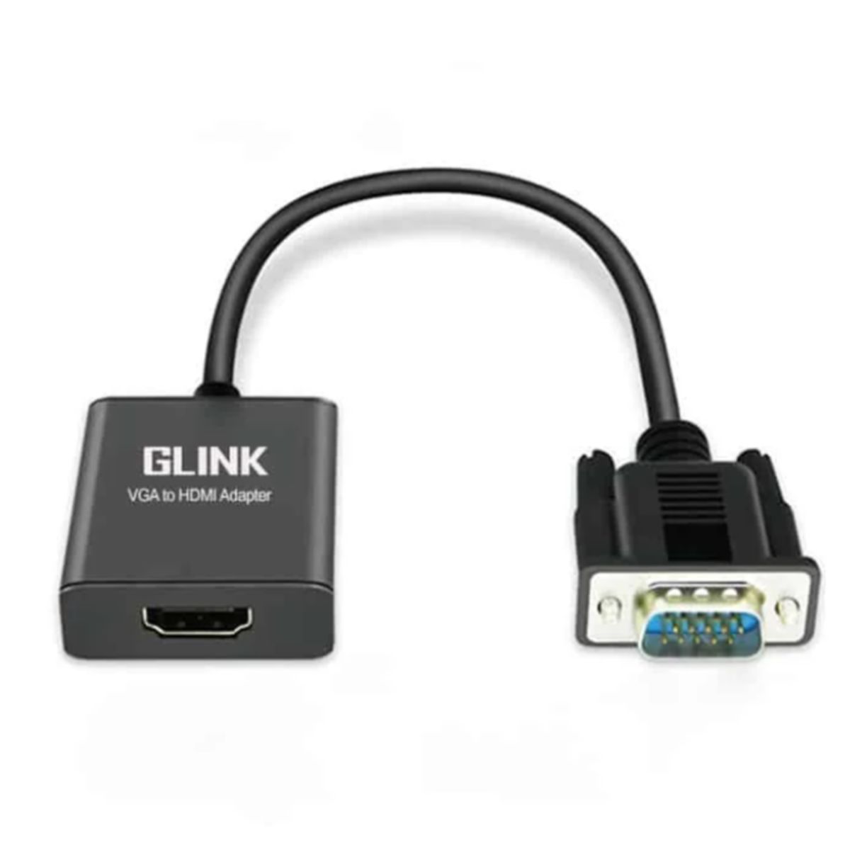 GENERICO - Adaptador VGA Macho a Hdmi Hembra Full Hd GL-009 GLINK