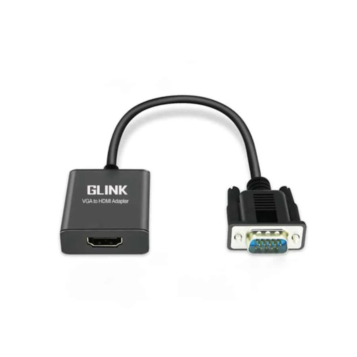 GENERICO - Adaptador VGA Macho a Hdmi Hembra Full Hd GL-009 GLINK