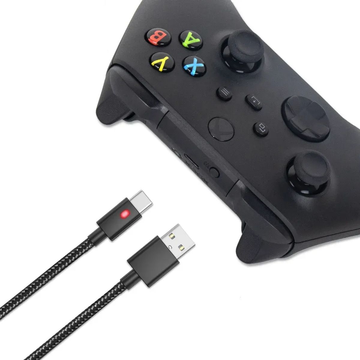 DOBE - Batería Recargable Dobe 1200mAh para Mandos Xbox Series SX + Cable Trenzado 3m