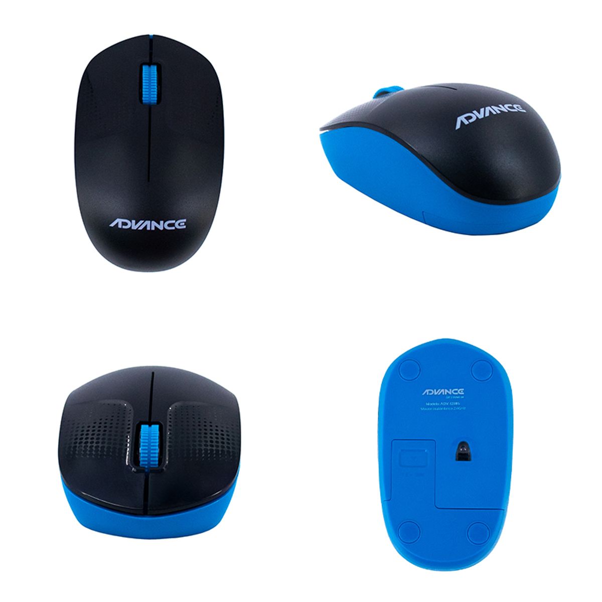 ADVANCE - Mouse Advance ADV-1238S Inalámbrico