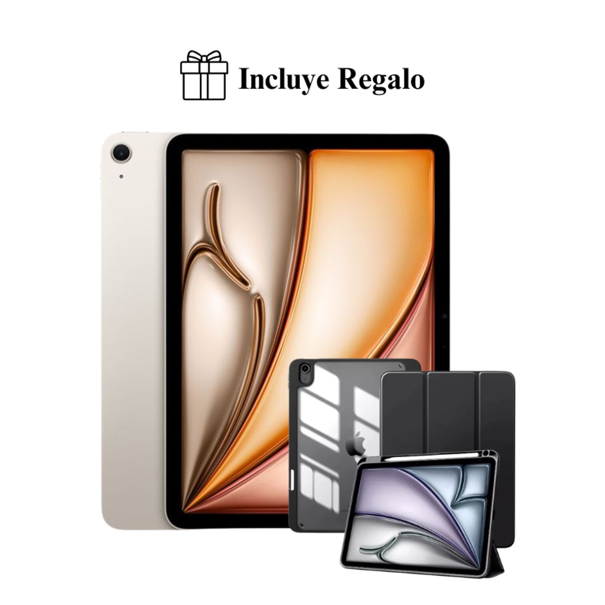 APPLE - Nuevo Apple iPad Air 11″ Chip M4 Wifi 256GB - Starlight ( 2026 ) + Regalo