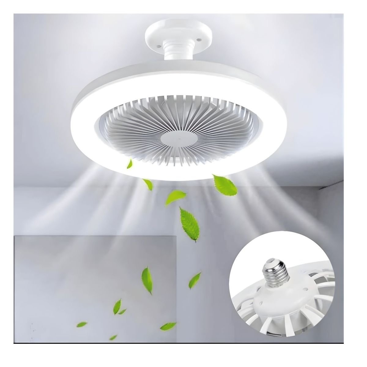 ROHS - Foco ventilador led multifuncional con control