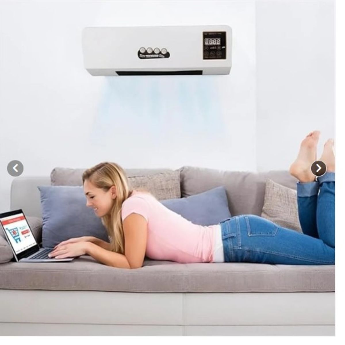 GENERICO - Calefactor Original sky Aire Acondicionado 2000w