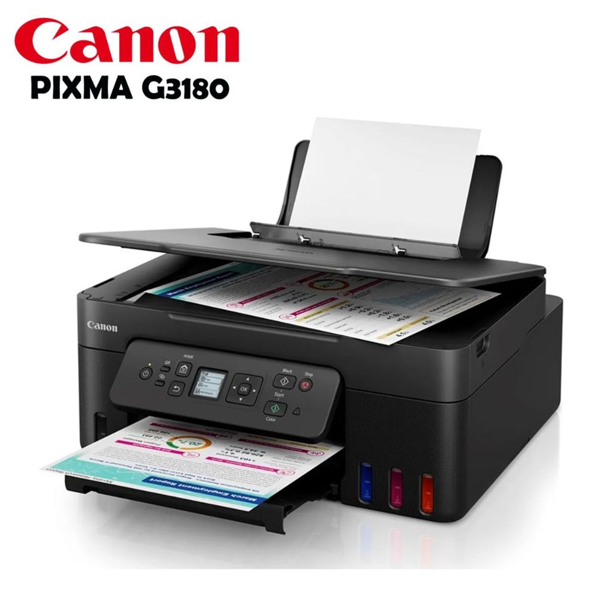 CANON - Impresora Multifuncional Canon G3180 Wifi Duplex