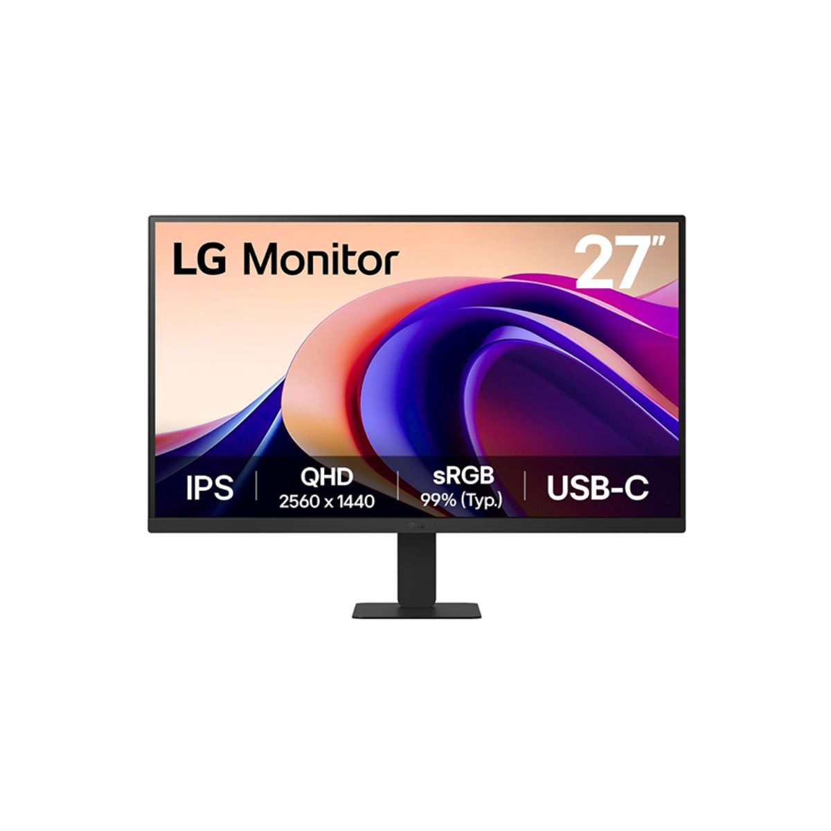 LG - Monitor Plano LG 27U631A-B 27" QHD IPS 100 Hz HDMI HDR10 USB-C