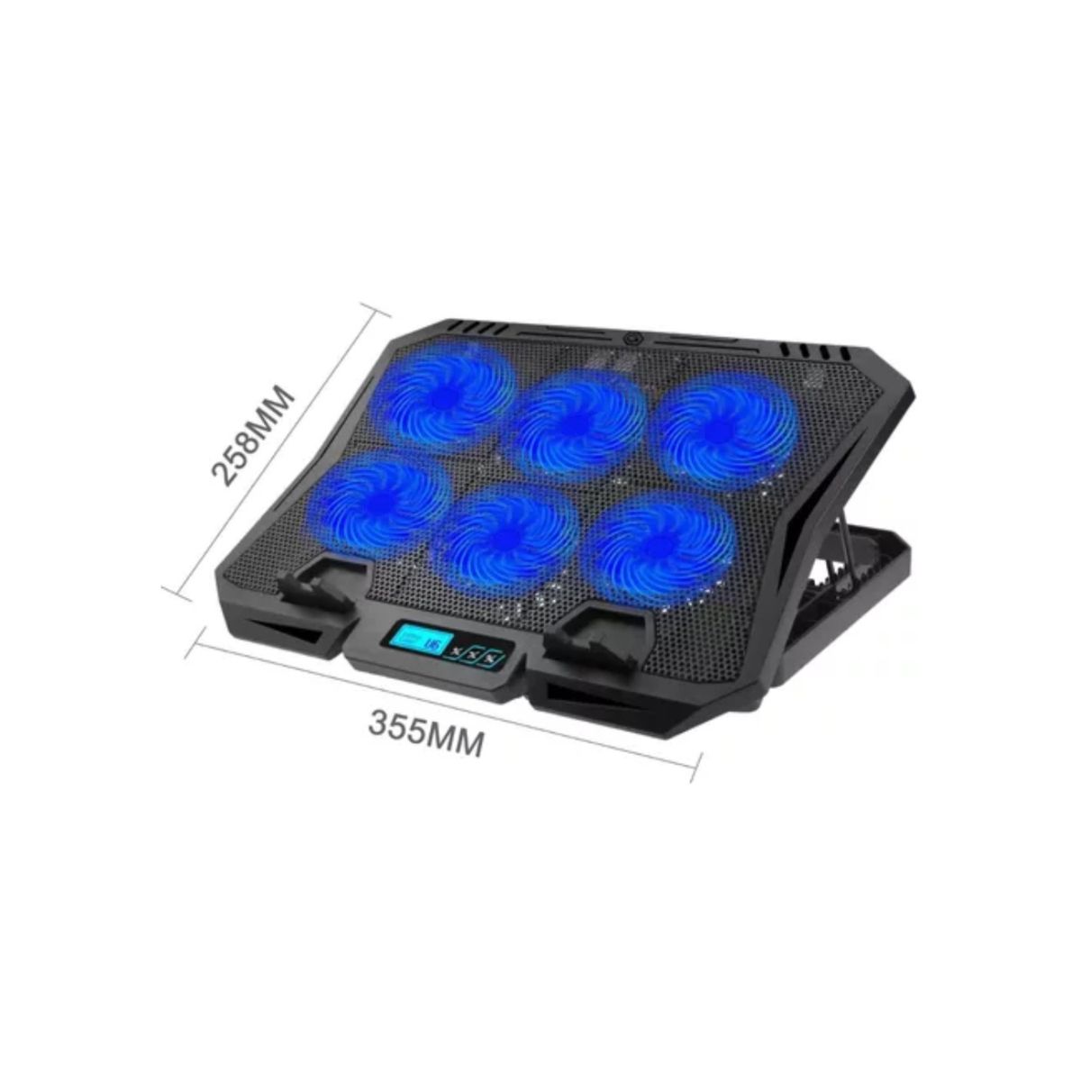 OEM - Soporte Base Cooler Para Laptop 6 Ventiladores