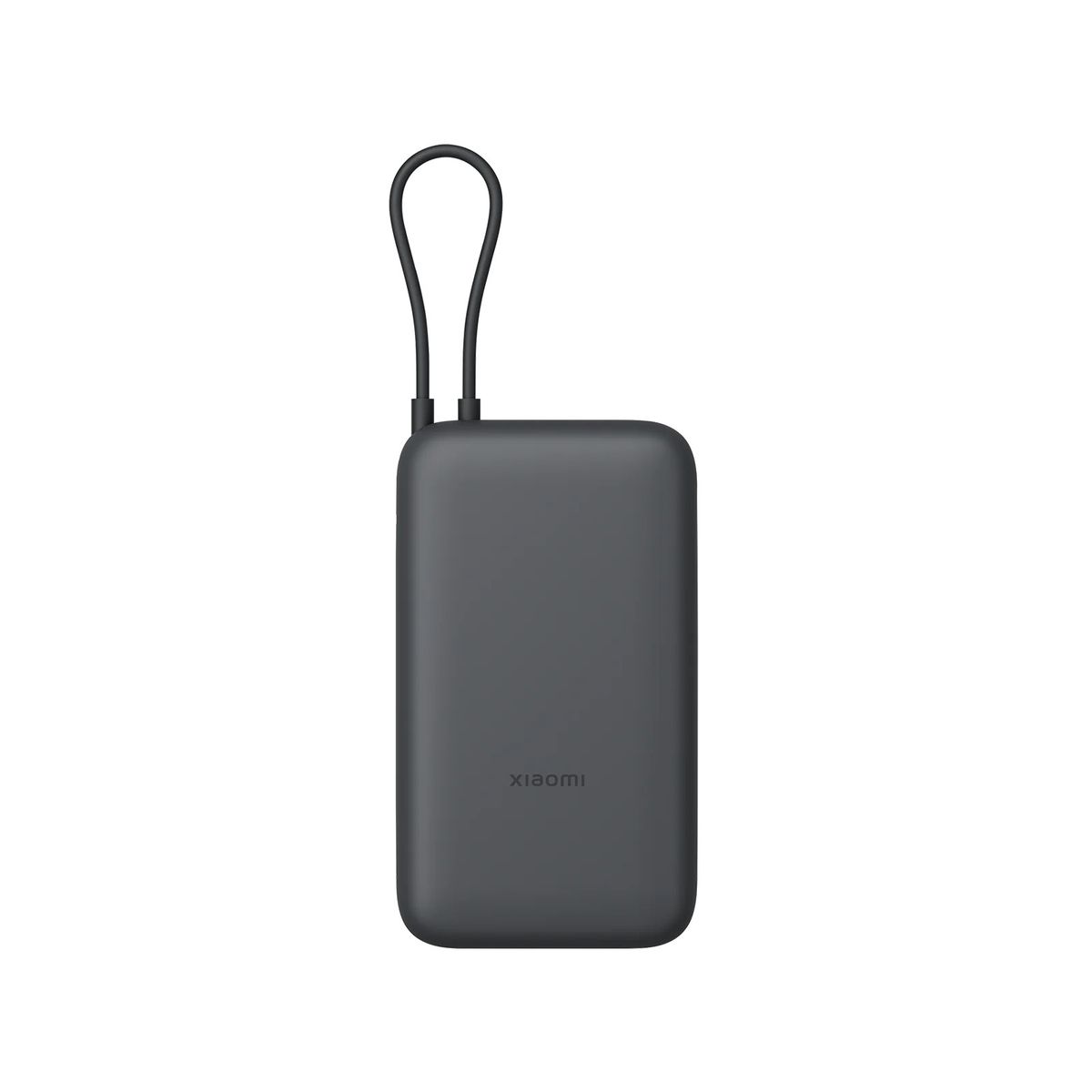XIAOMI - Batería externa Xiaomi Power Bank 20000mAh Integrated Cable Dark Gray