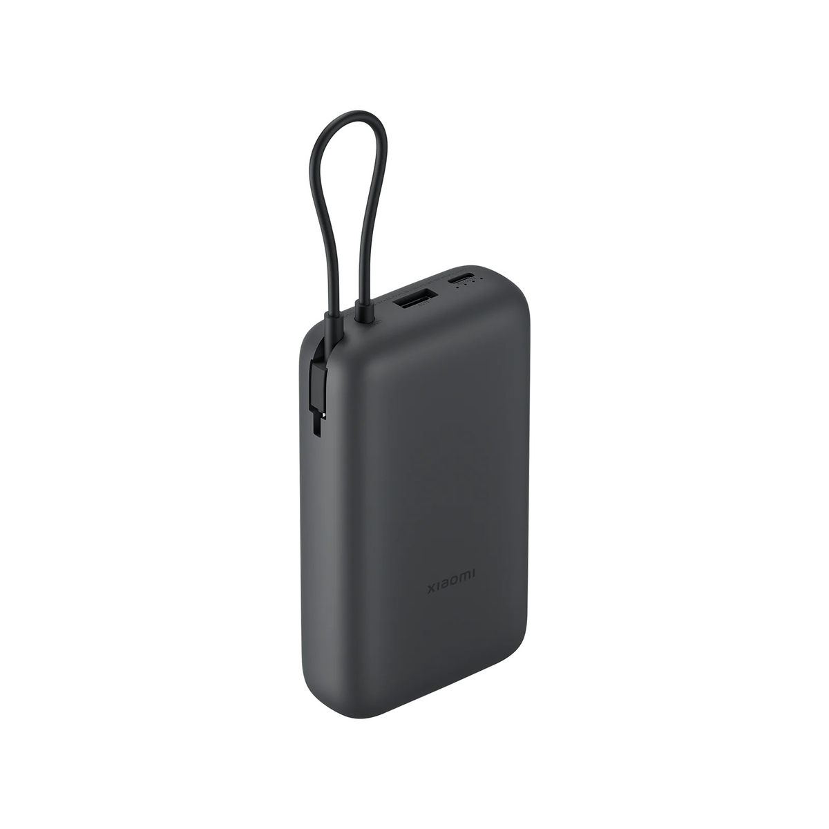 XIAOMI - Batería externa Xiaomi Power Bank 20000mAh Integrated Cable Dark Gray