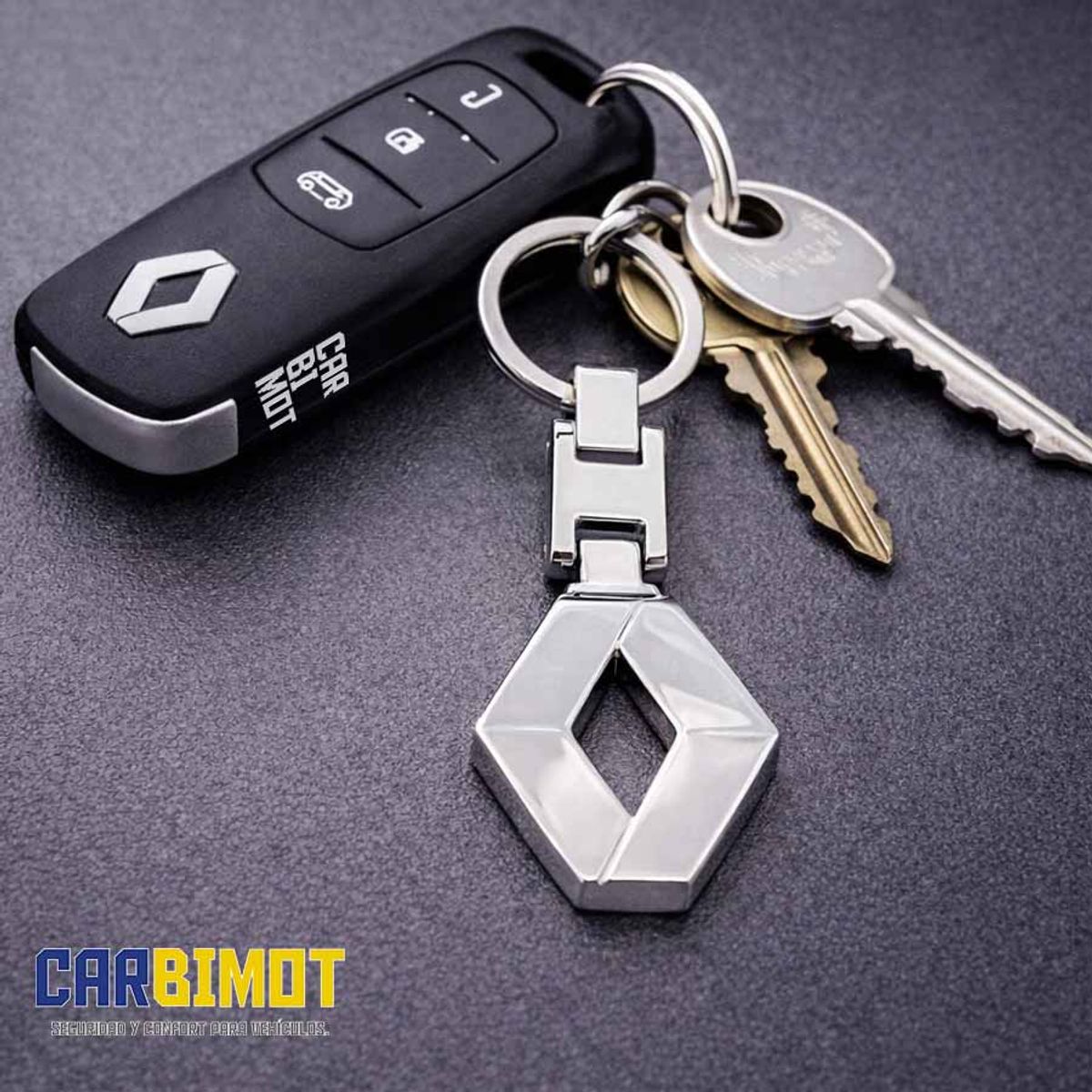 GENERICO - LLAVERO ACERO METALICO RENAULT