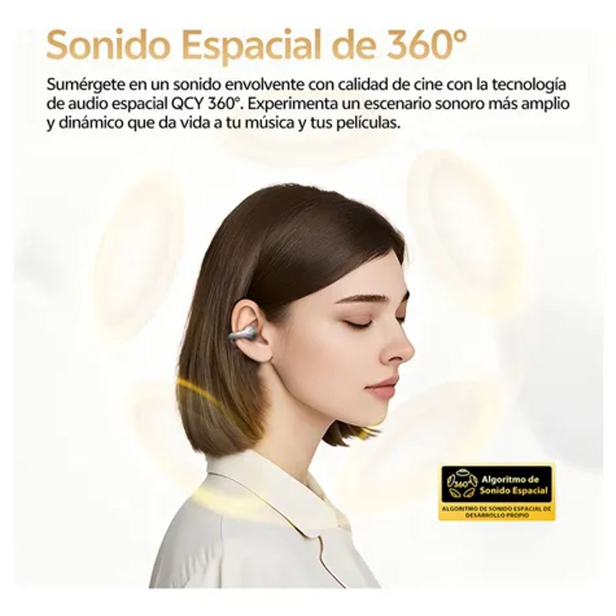 QCY - Qcy Crossky C30s Audífonos Con Clip Hi-res Ldac V6.0