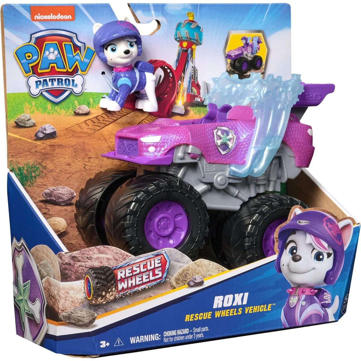 SPIN MASTER - Paw Patrol Rescue Wheels Roxi Camion Monstruo