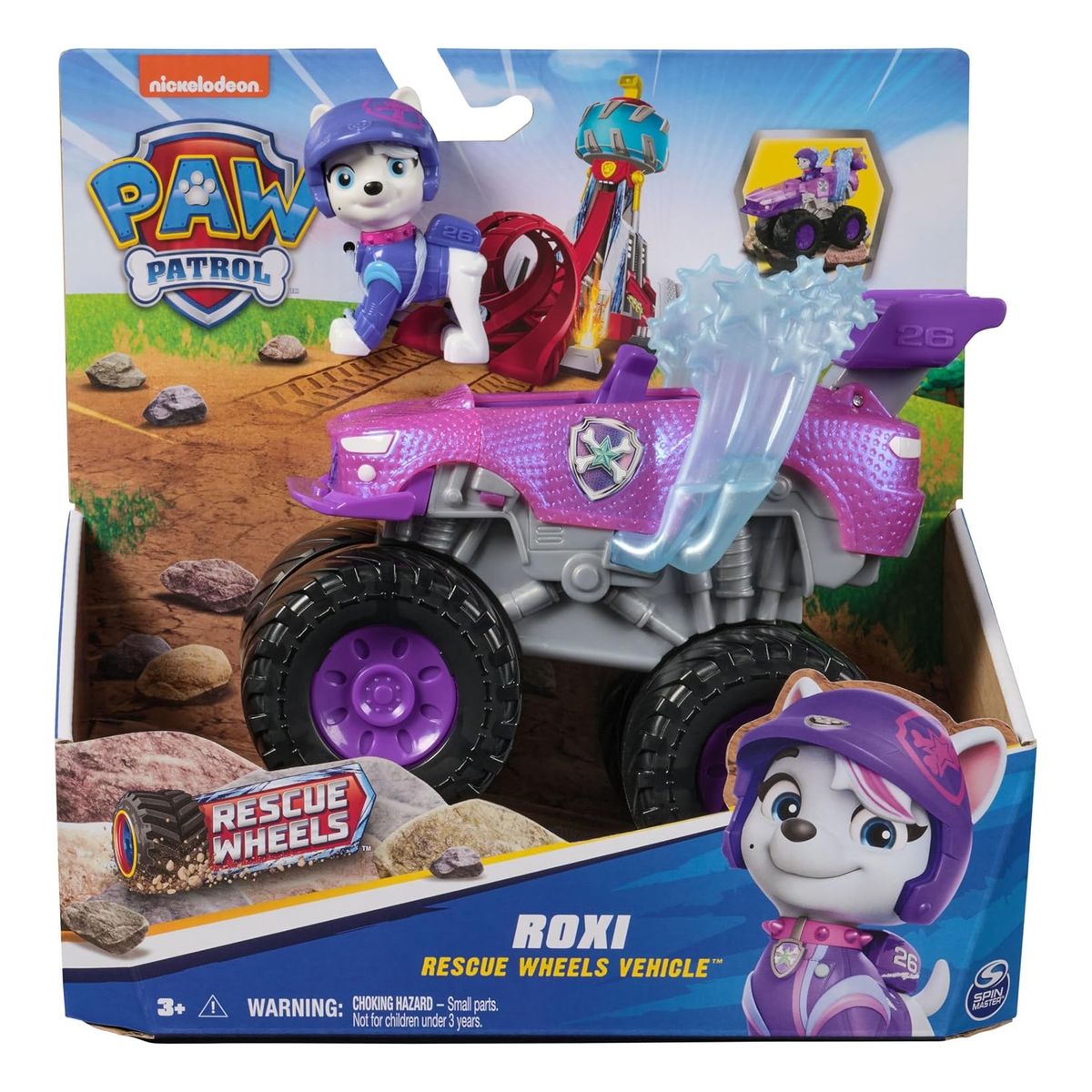 SPIN MASTER - Paw Patrol Rescue Wheels Roxi Camion Monstruo