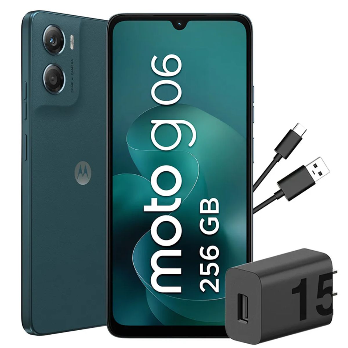 MOTOROLA - Smartphone Moto G06 4+256 Azul