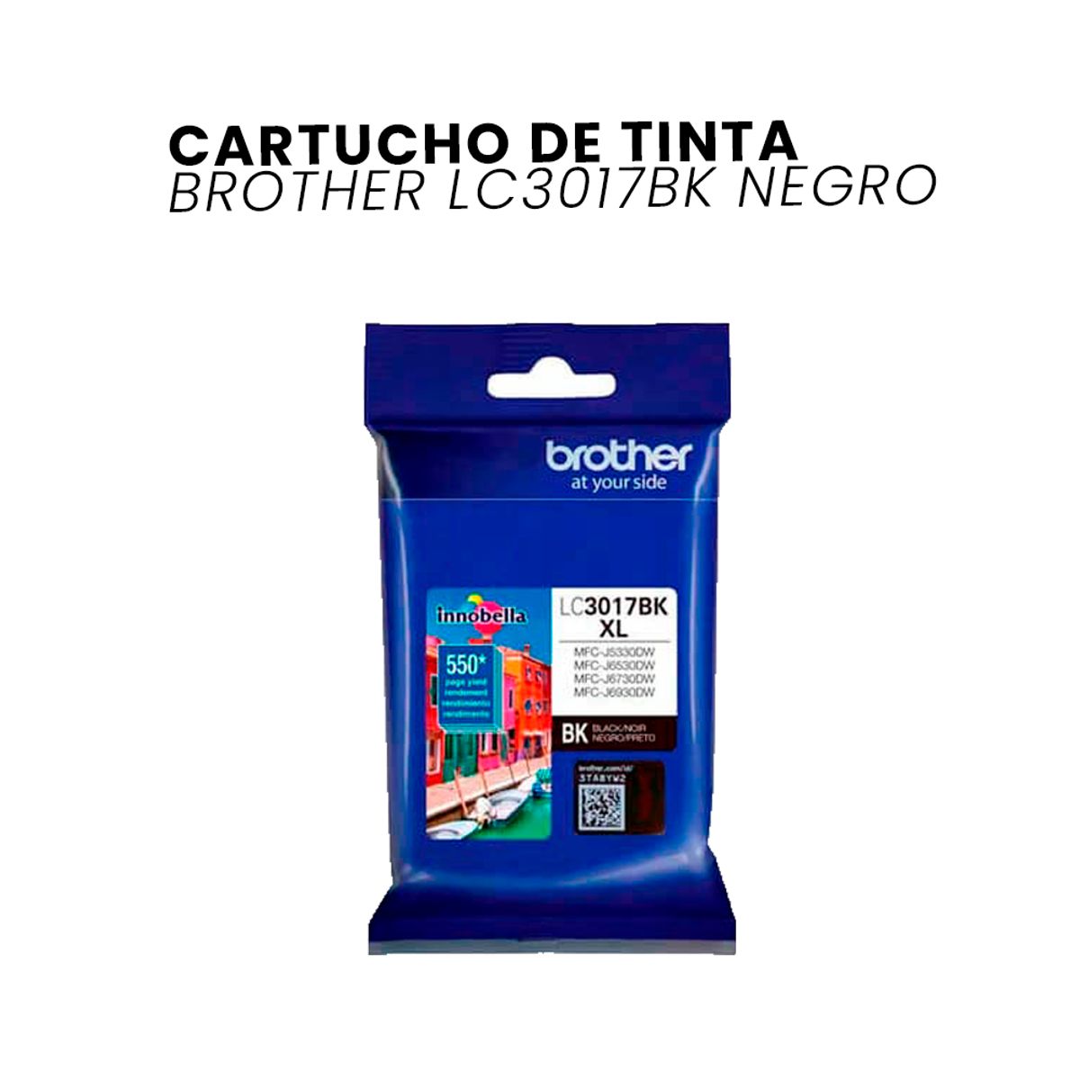 Brother - Cartucho de tinta Brother LC-3017BK Negro LC3017