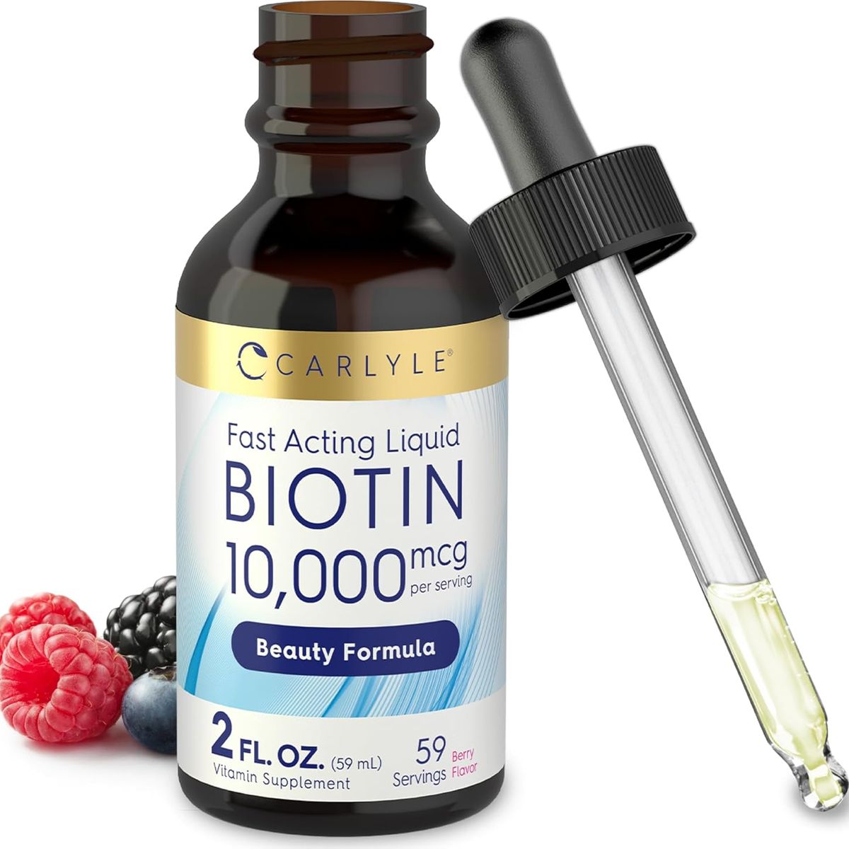 NATURAL BALANCE - Carlyle-Biotina Líquida Organica 10,000 mcg 59 ml