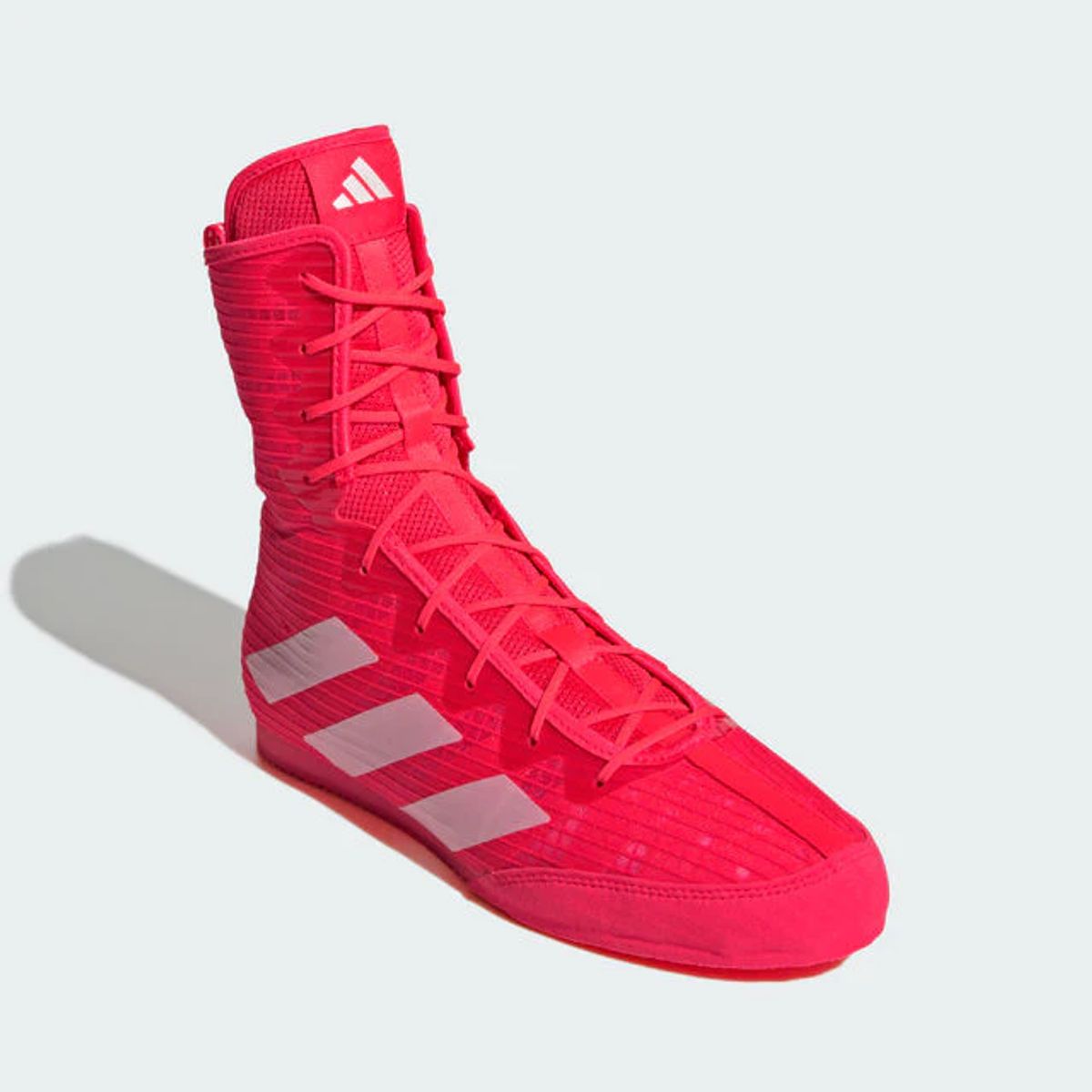 FUBBALL - ZAPATILLA ADIDAS BOXING - RED WHITE - BOX HOG 4 - TALLA 42