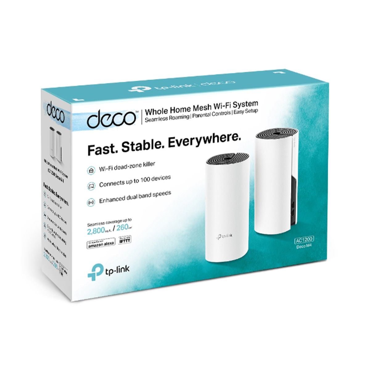 TP LINK - ACCES POINT TP-LINK DECO M4-2 PACK V3 AC1200 P-N DECO M4-2 PACK