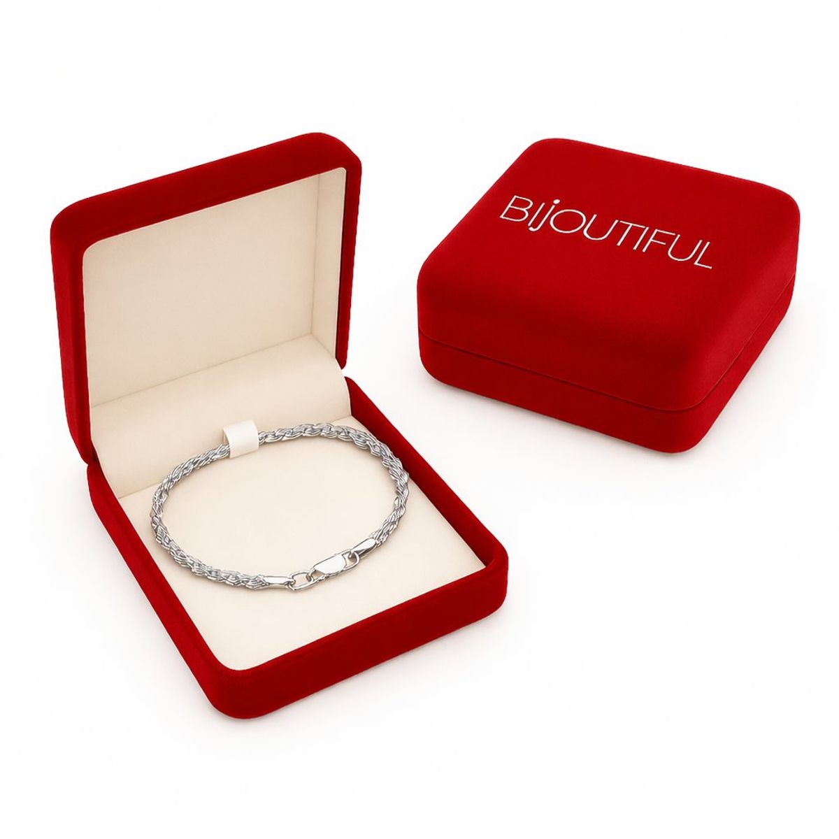 GENERICO - Pulsera Torsal Hombre Plata Ley 950