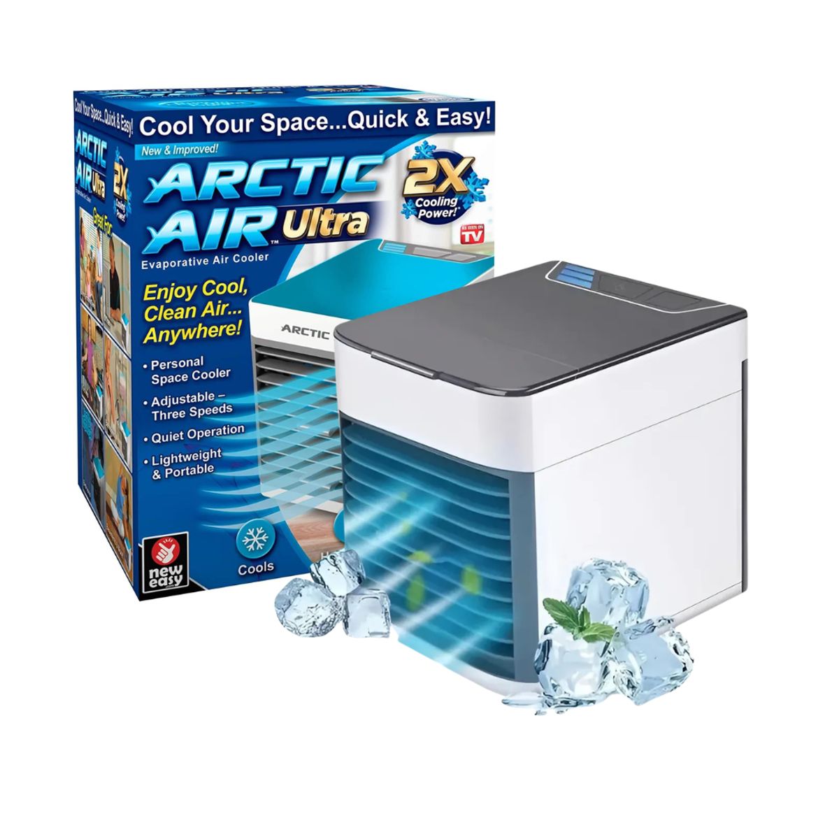 GENERICO - Ventilador Portatil - Air Ultra