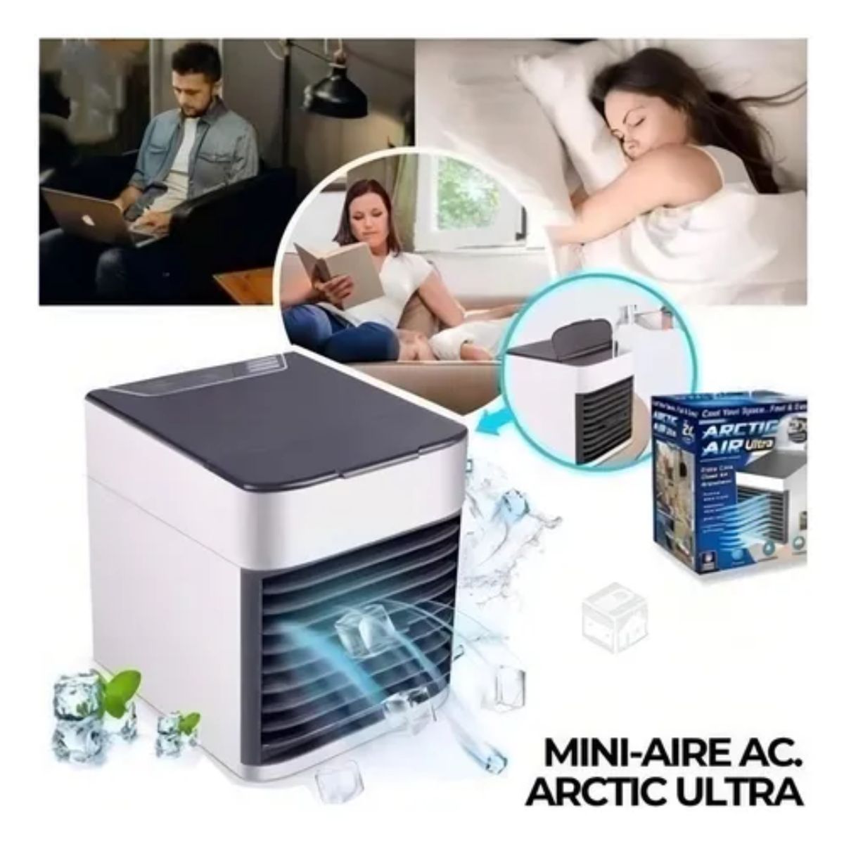 GENERICO - Ventilador Portatil - Air Ultra