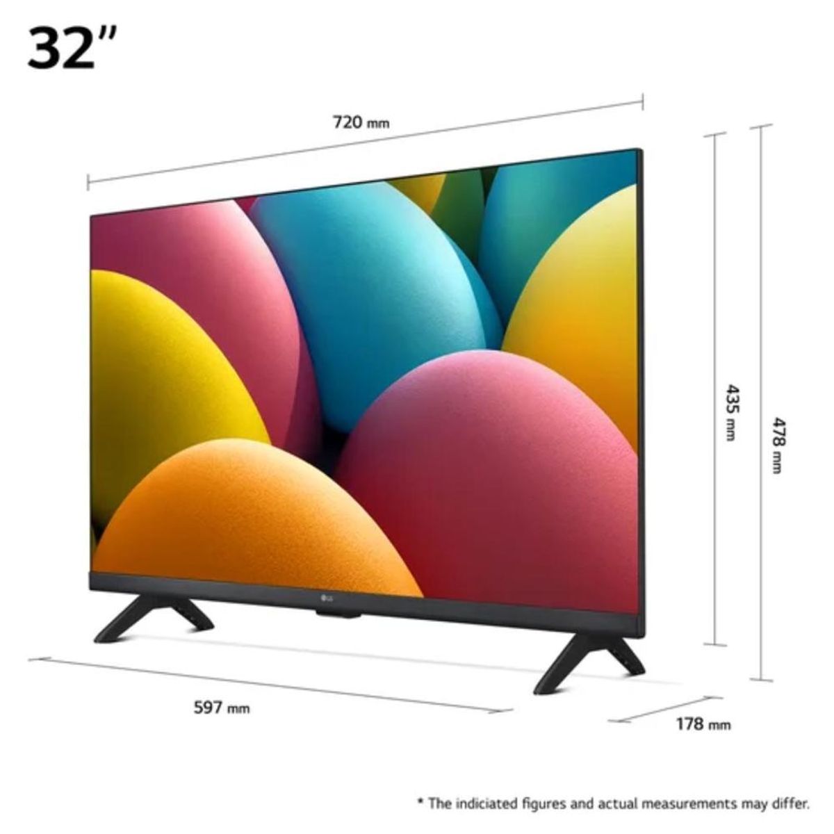 LG - Televisor LG Smart TV 32 LED HD 32LR600BPSC