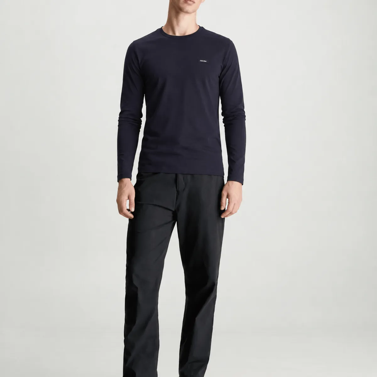 CALVIN KLEIN - CAMISETA STRETCH SLIM FIT LS T-SHIRT CK