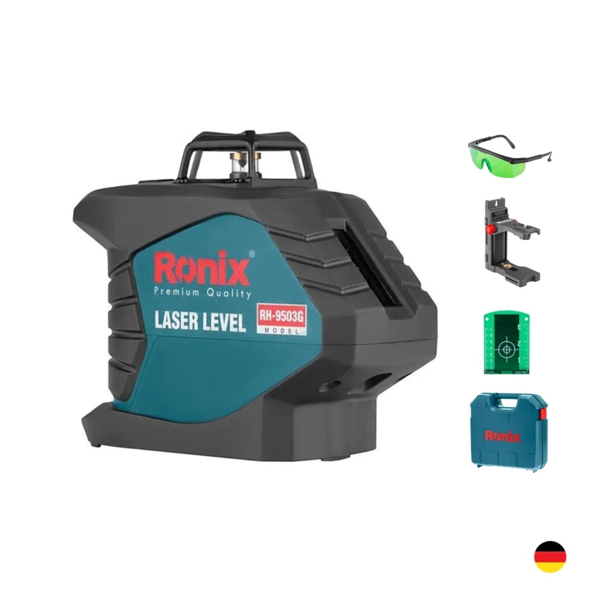 RONIX - Nivel Laser Luz Verde RONIX RH-9503G
